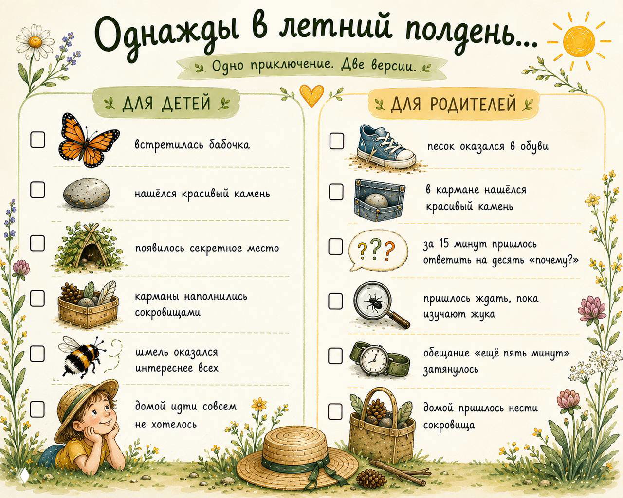 Однажды в летний полдень…