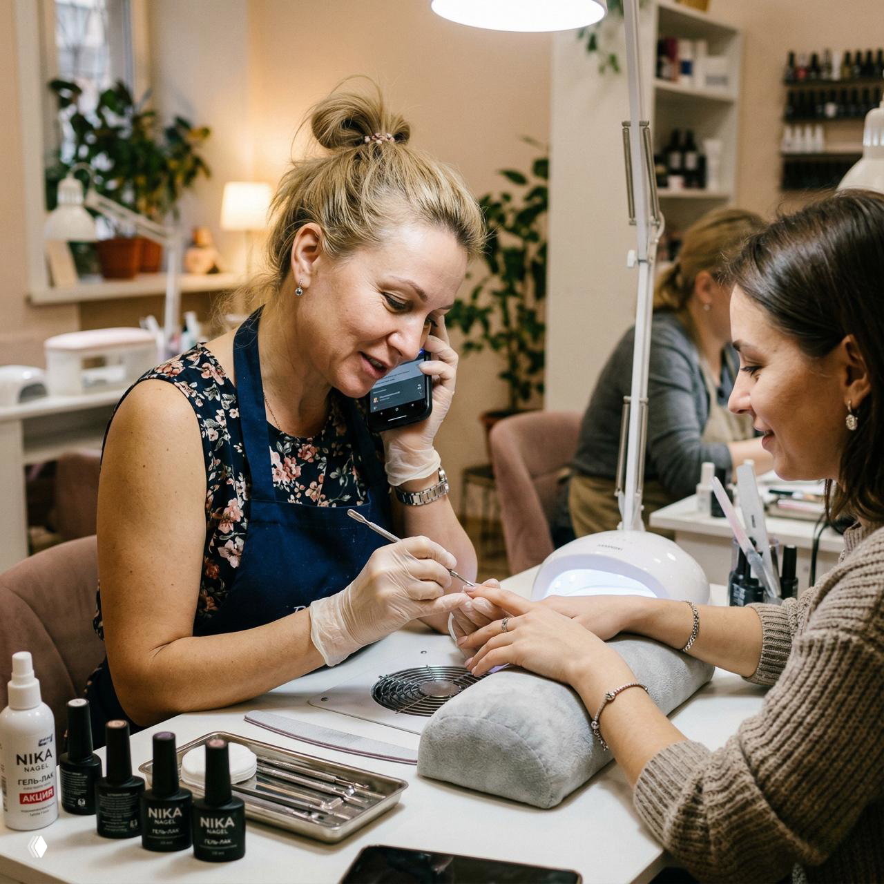 Автоответы и шаблоны для мастера маникюра