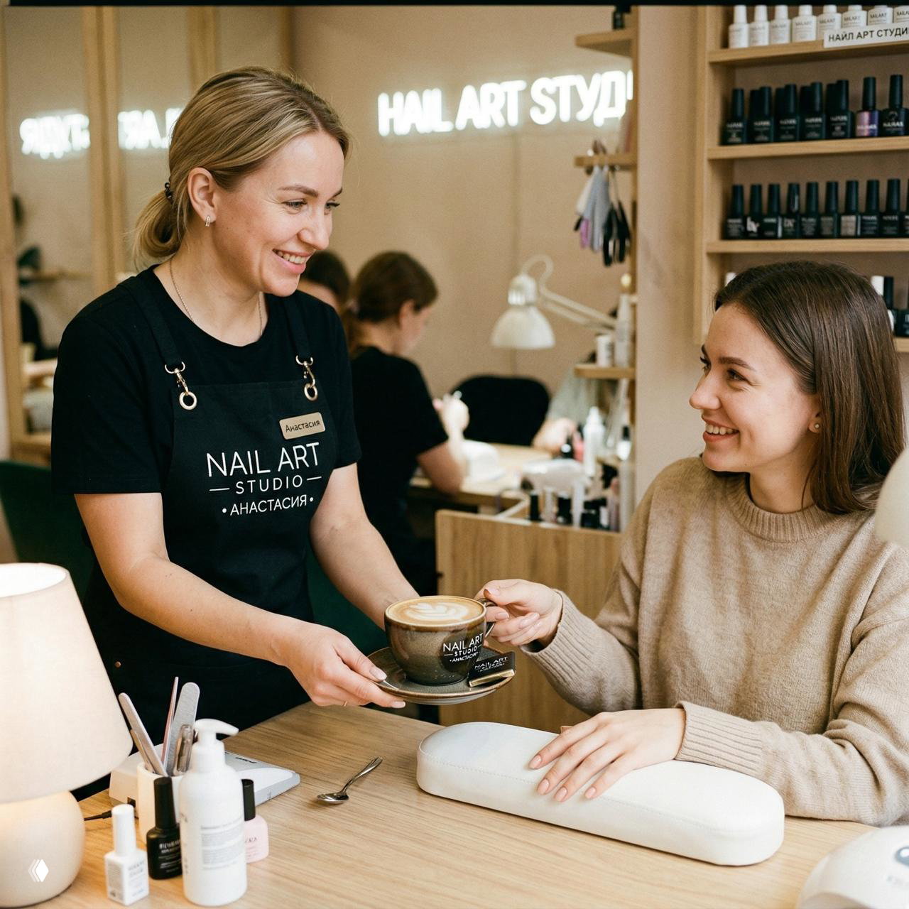 Напитки в салоне: уют, продажи и лояльность