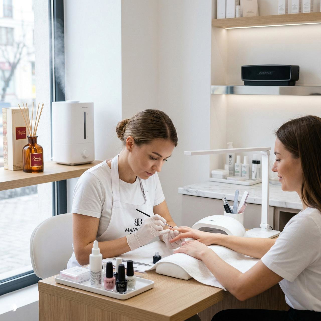 Детали сервиса для премиального маникюра