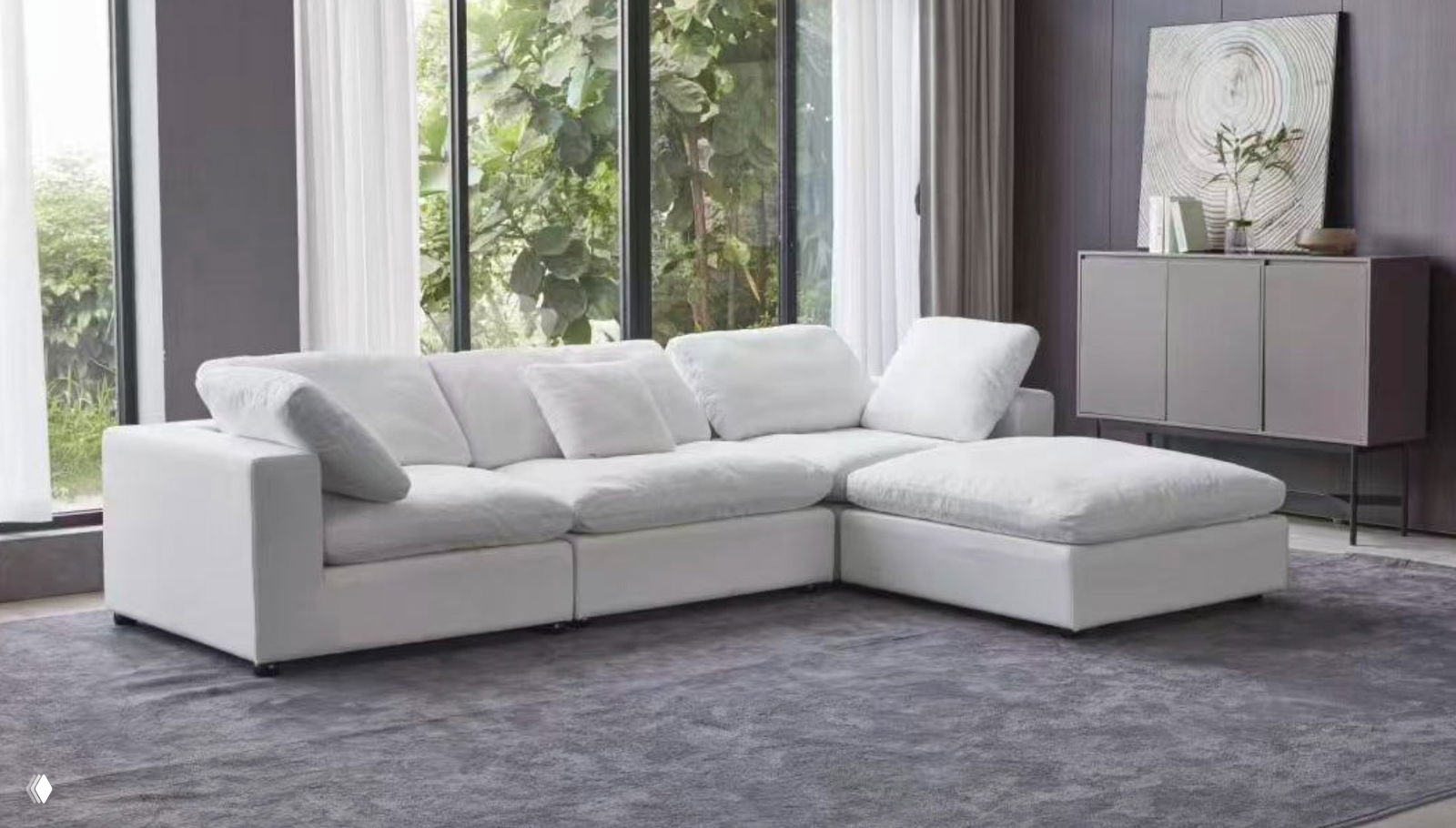 Диван 300×102×75 — материалы и цена 242190