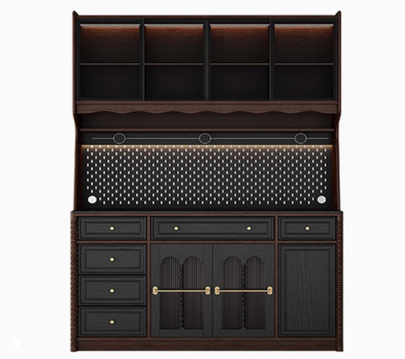 Сервант из массива дуба — натуральная роскошь