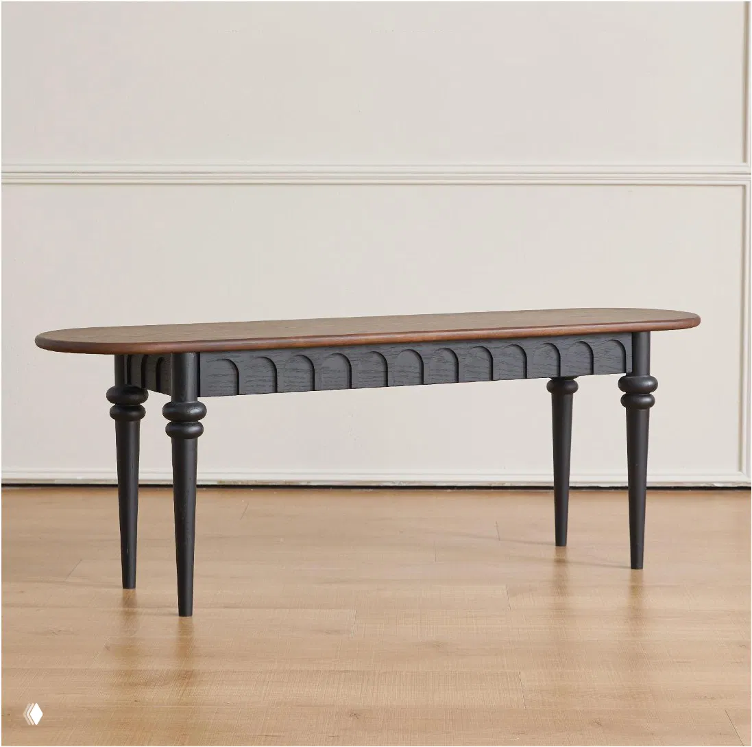 Лавочка из массива дуба — натуральная роскошь