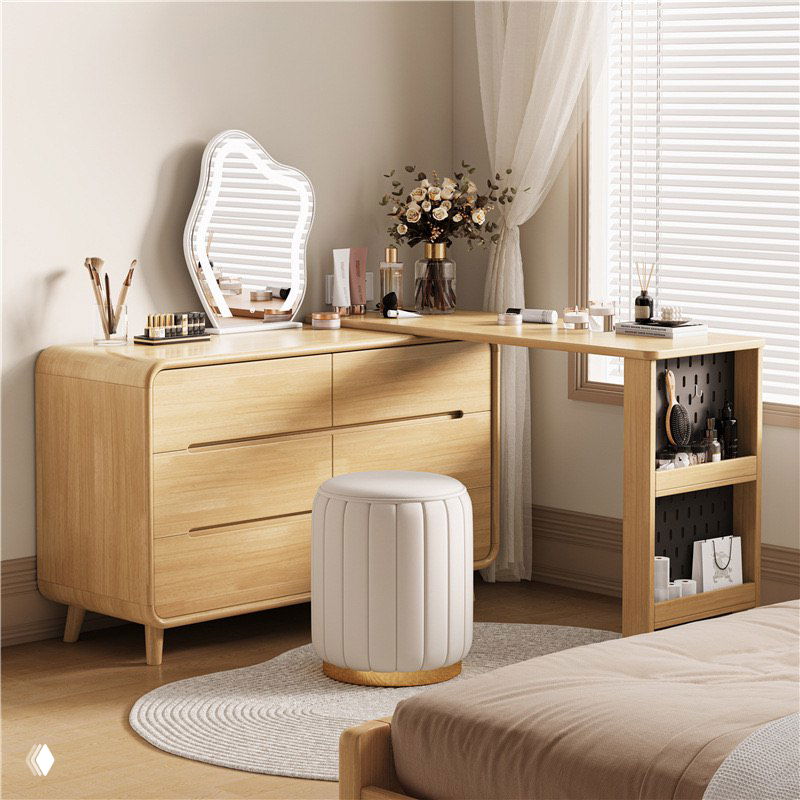 Туалетный столик из массива дуба — натуральная роскошь