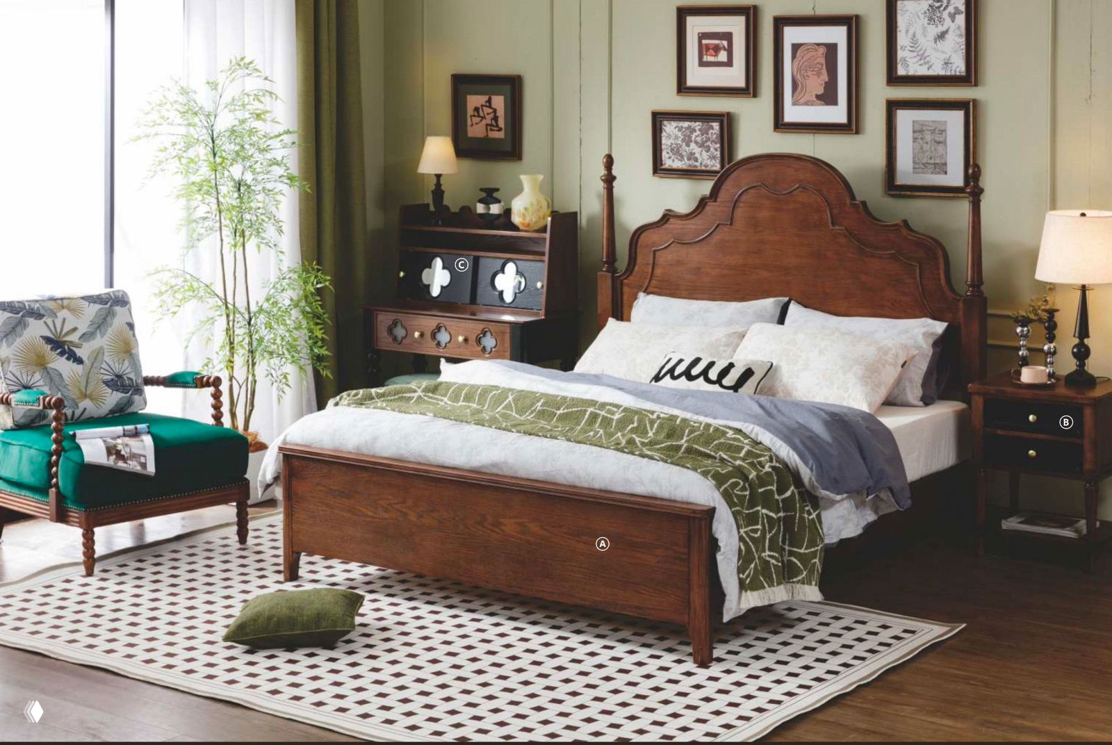 Кровать из массива ясеня — натуральная роскошь