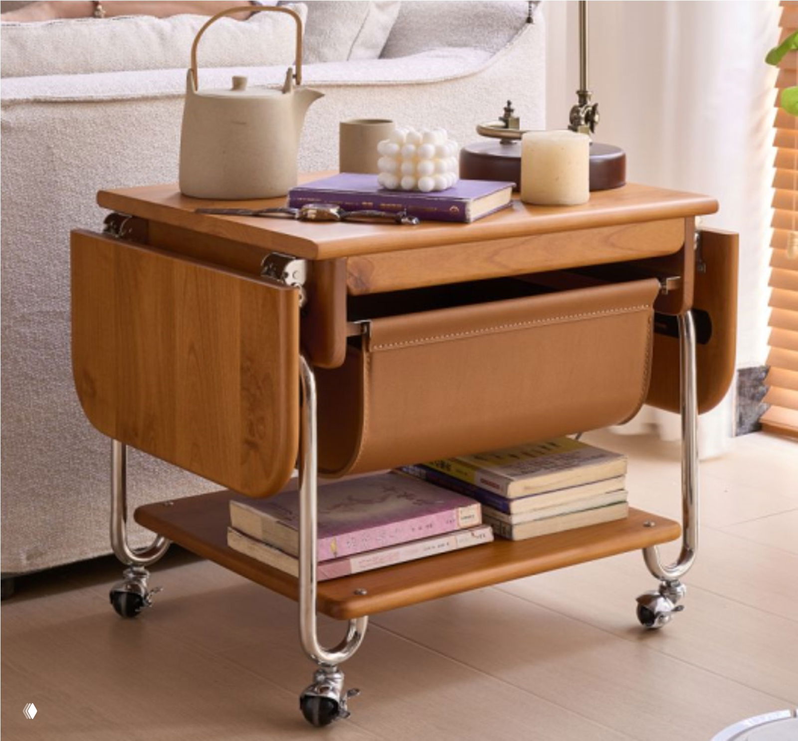 Журнальный столик из массива дуба — натуральная роскошь