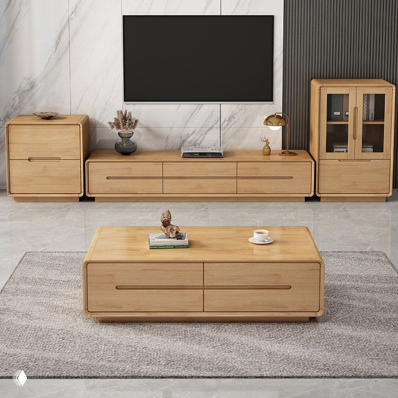 Журнальный столик из массива дуба — натуральная роскошь