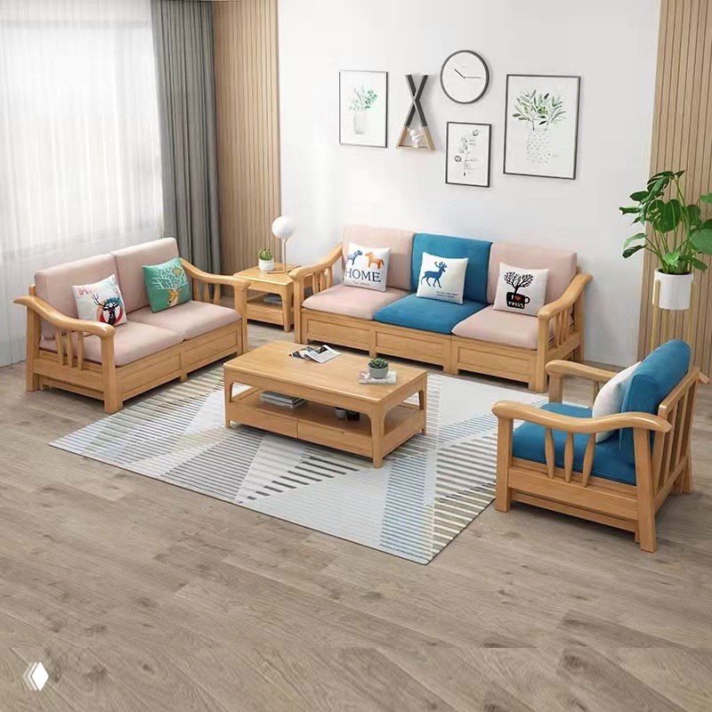 Диван из массива дуба — натуральная роскошь