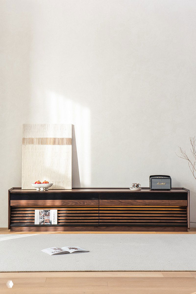 Тумба под тв из массива дуба — натуральная роскошь