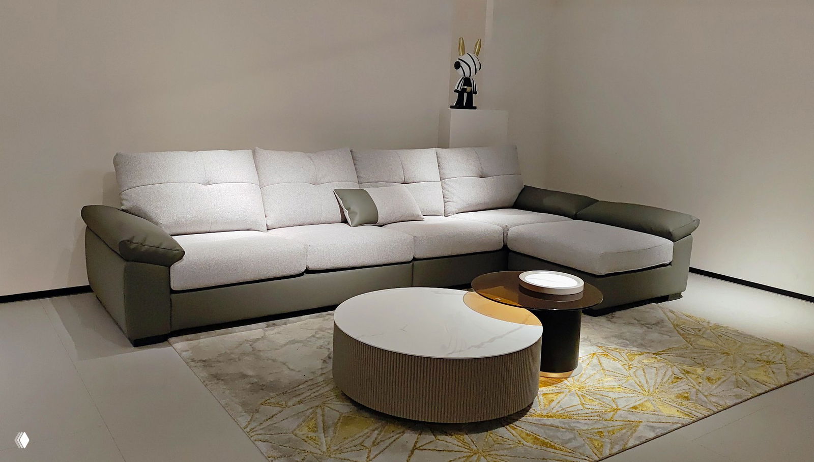 Диван 346×100×90 — варианты обивки и цена