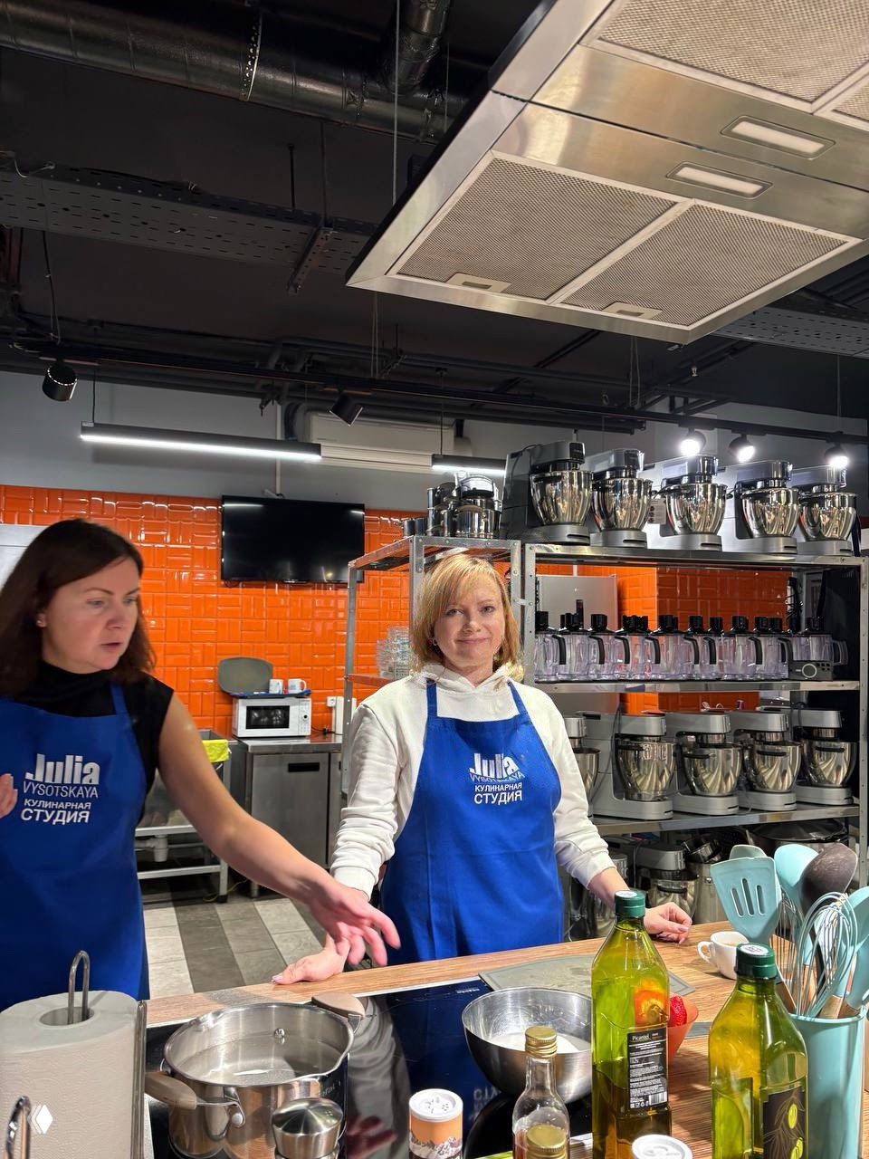 Мастер-класс в кулинарной студии Юлии Высоцкой
