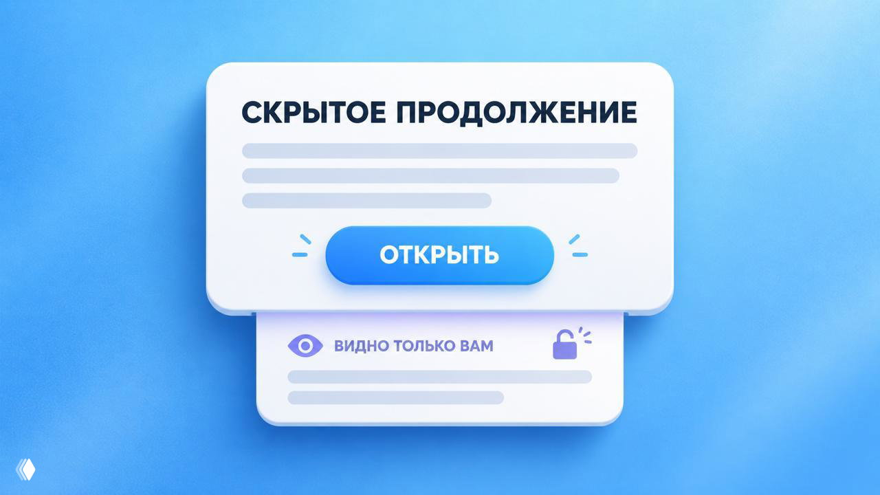 Скрытые продолжения и викторины в Telegram