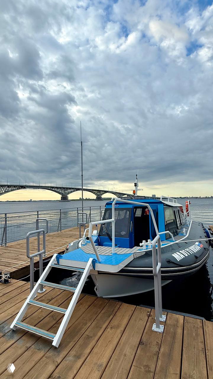 Добраться до аэропорта в Саратове стало возможно по воде