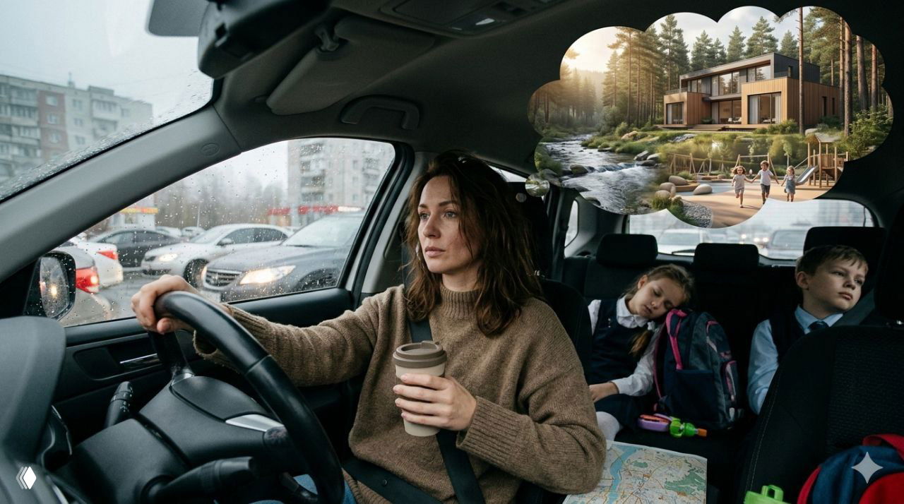 Хочу дом, но работаю в городе: 3 варианта