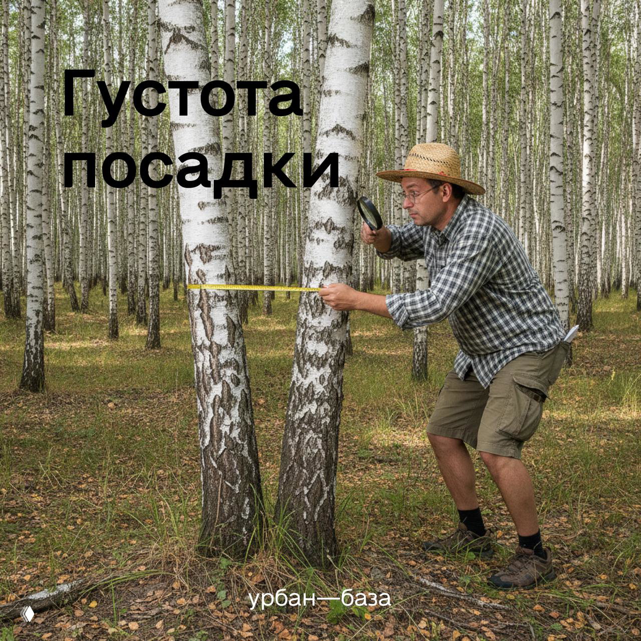 Что такое густота посадки и где она используется