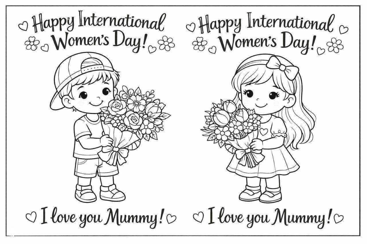 Открытки к 8 Марта на английском