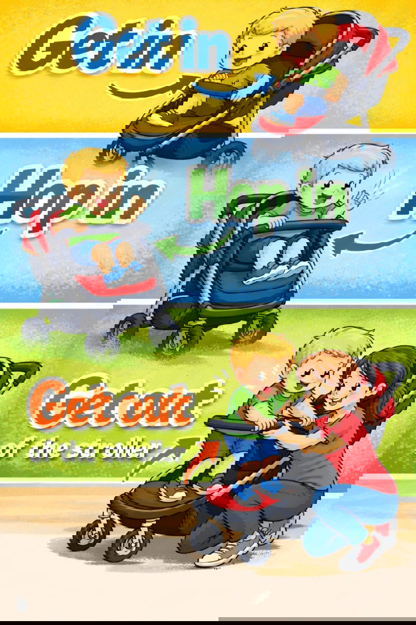 Про детскую коляску на английском