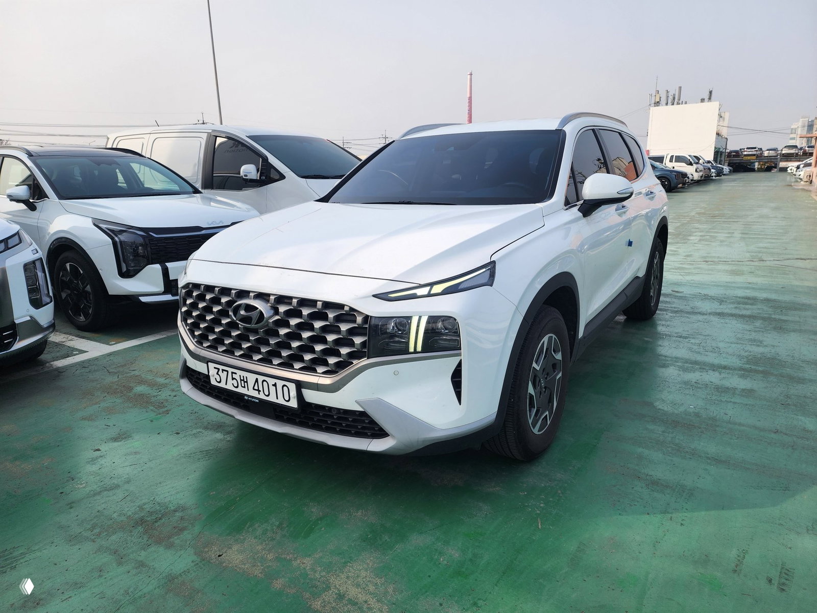 Hyundai Santa Fe HEV 1.6 2WD Prestige 2022 (Корея)