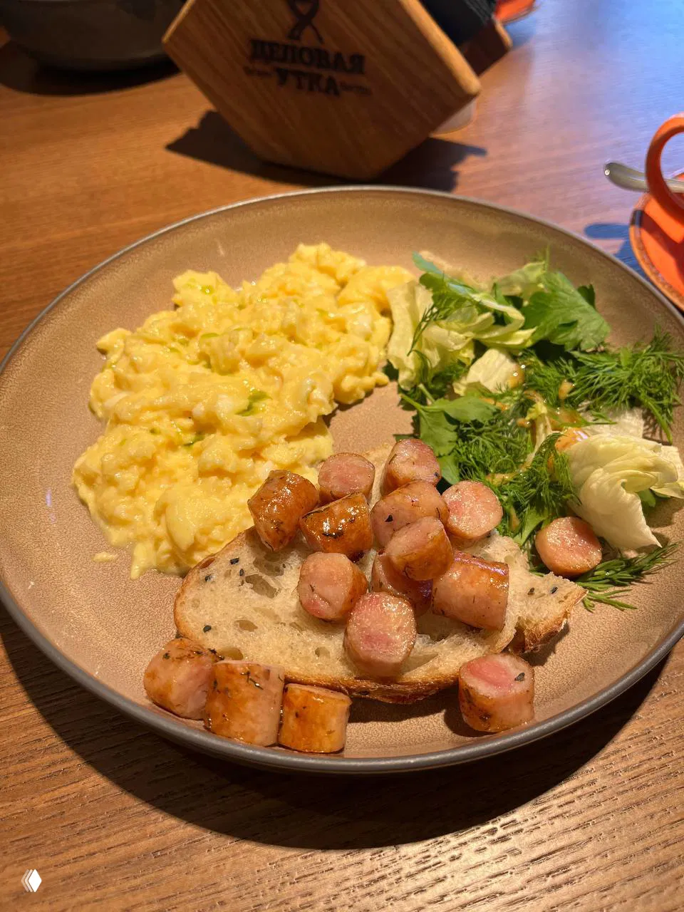 Обед в «Деловой утке»