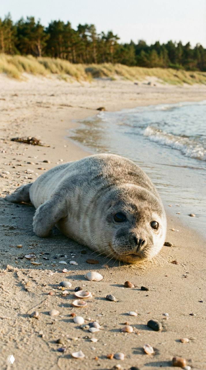 Да, это тюлень — Балтийский тюлень