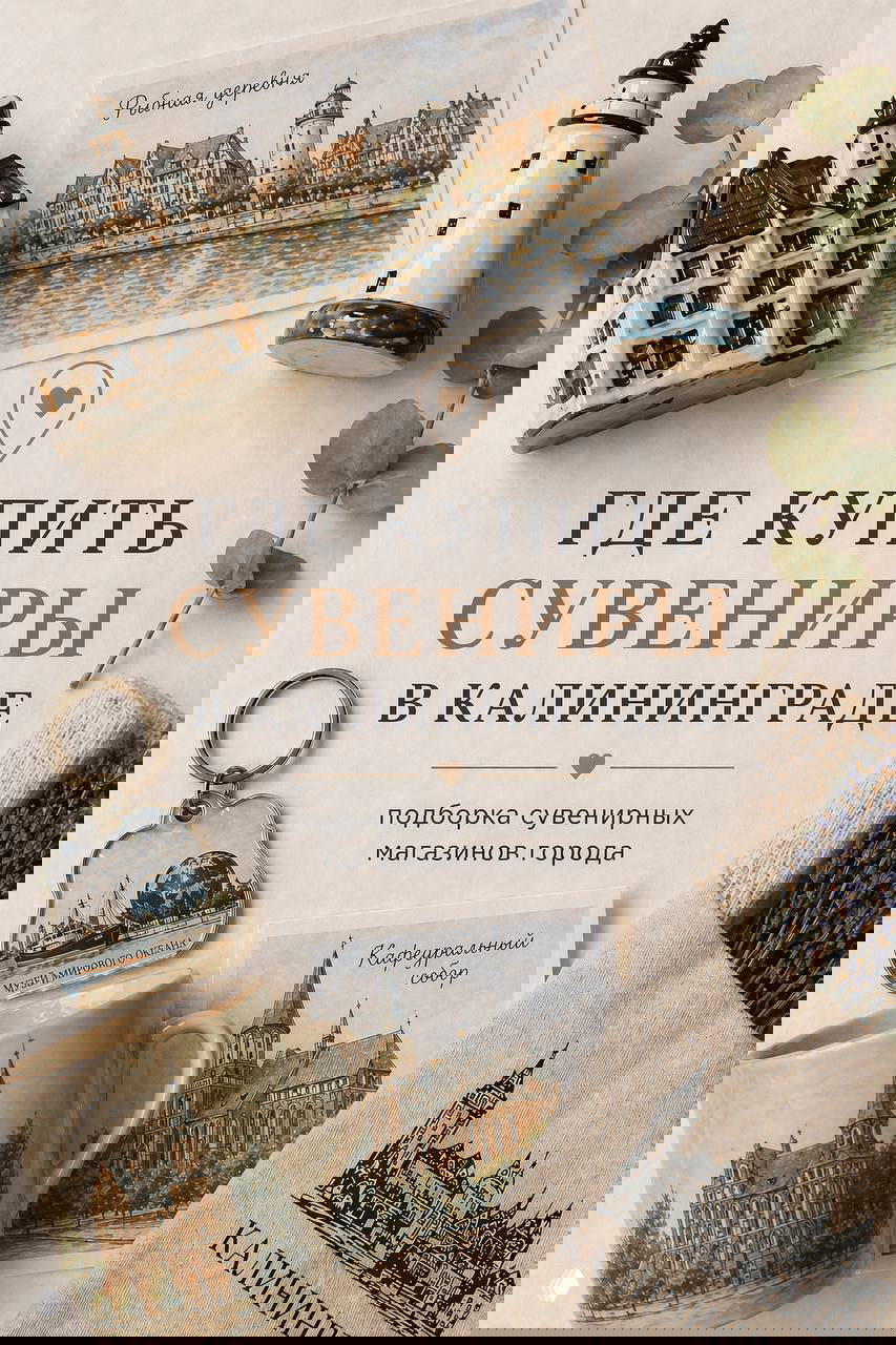 Где искать душевные сувениры в Калининграде