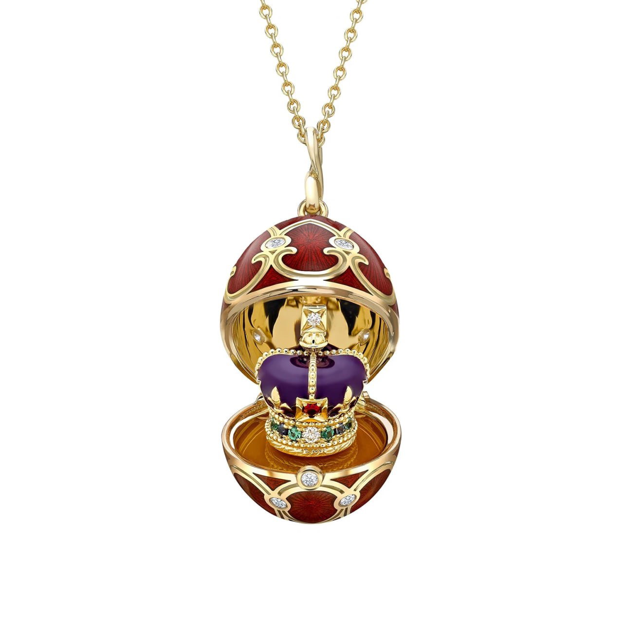 Fabergé Heritage: Surprise Coronation Pendant