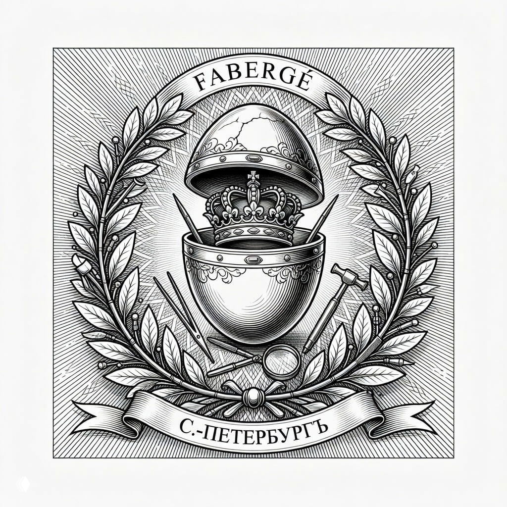 Герб в стиле «яйцо-шкатулка»