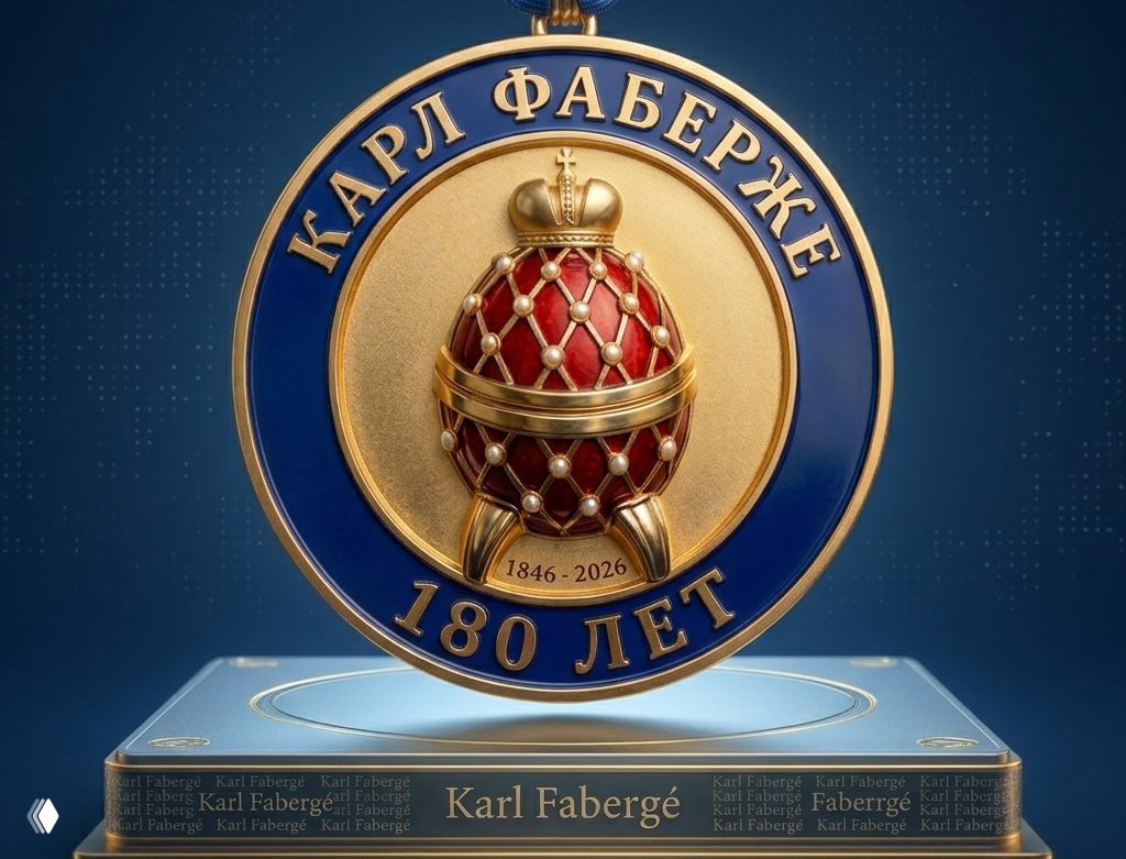 Fabergé 180 Anniversary — памятная NFT медаль