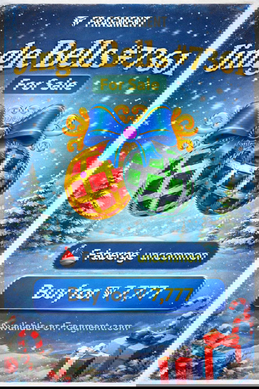 Jingle Bells #7361 — Fabergé (uncommon)