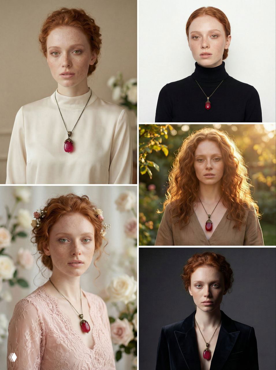 С чем носить кулоны с тонированным кварцем?