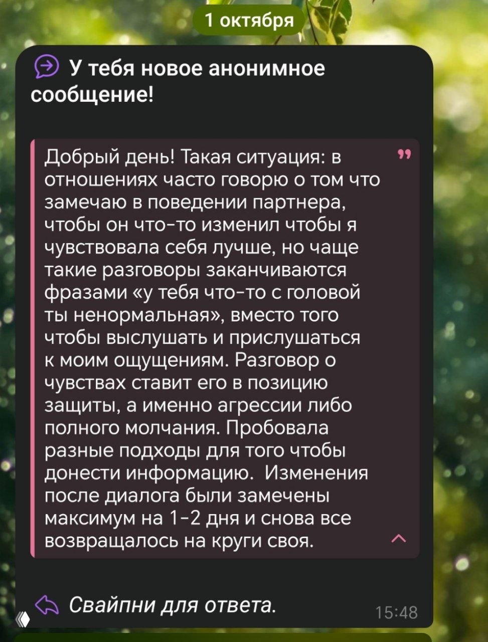 Ответ на ваши вопросы