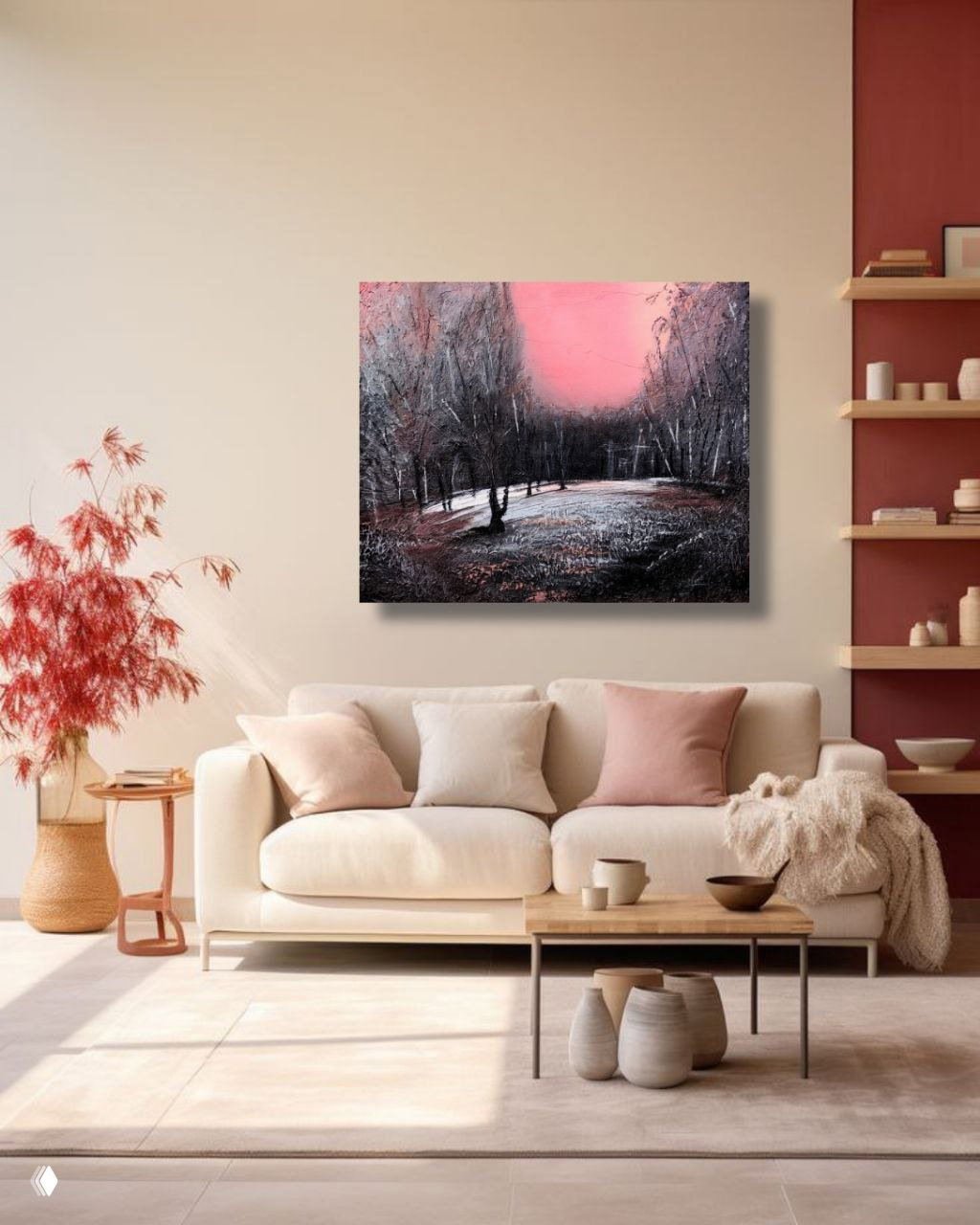 Какую картину повесить в гостиной