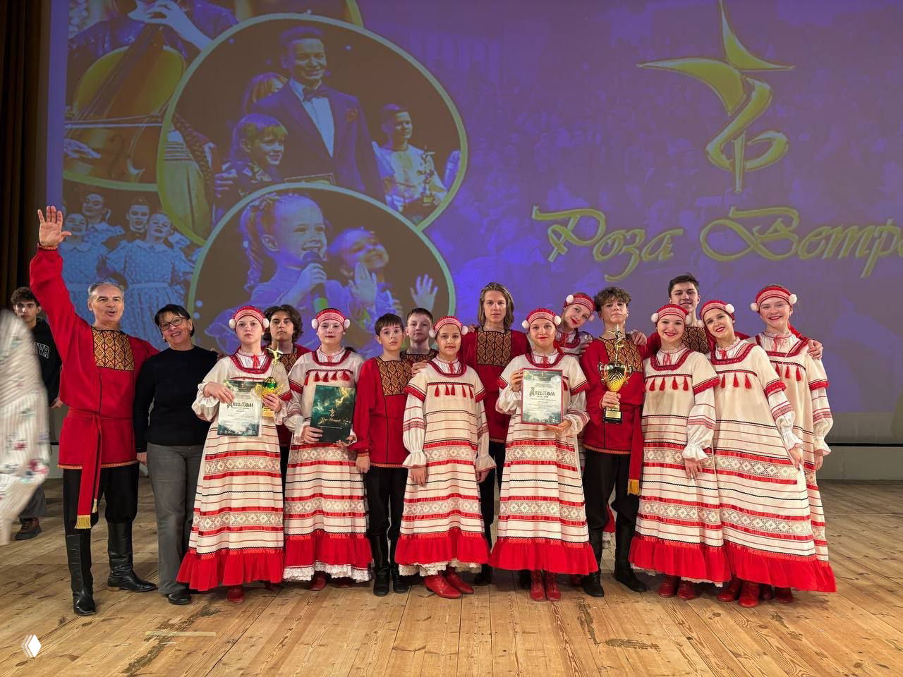Ансамбль «Русские узоры» — победитель «Роза ветров»
