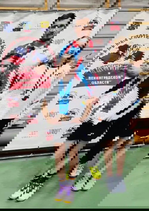 Рязанские бадминтонистки — медалисты «Русская зима»