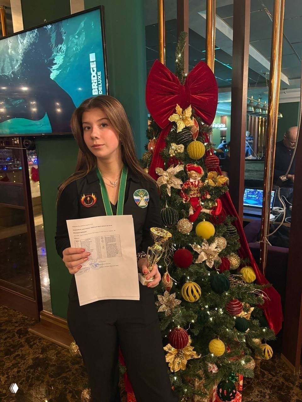 Рязанская бильярдистка на всероссийских соревнованиях