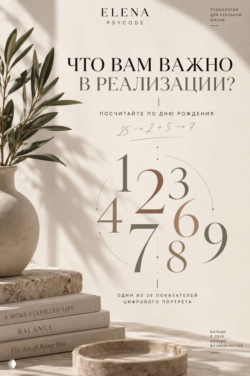 Что вам важно в реализации по числу рождения?
