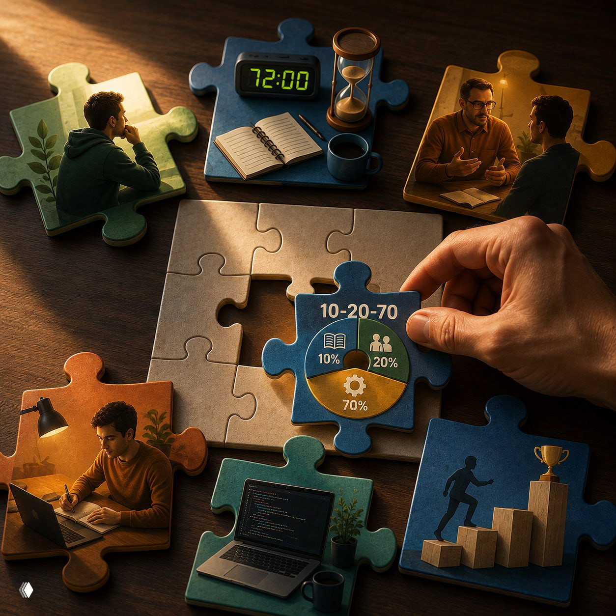Паззл развития: курс — лишь 10% пути