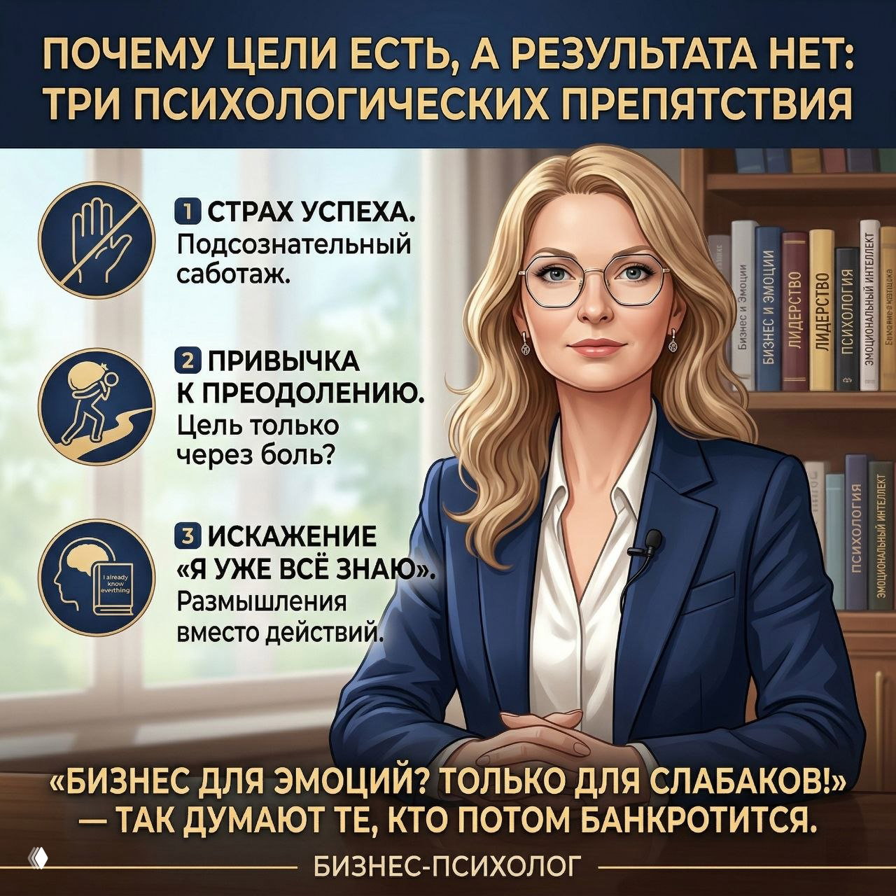 Почему цели есть, а результата нет