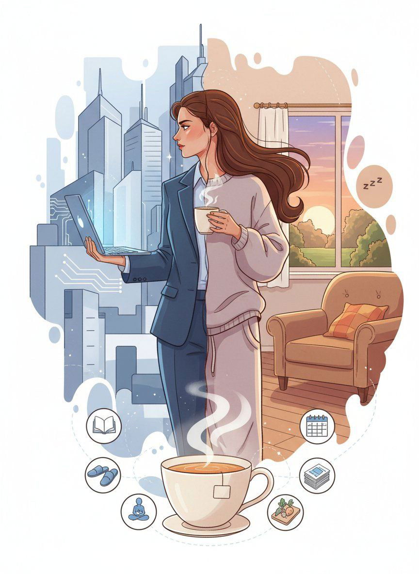 Как вы переключаетесь между работой и домом