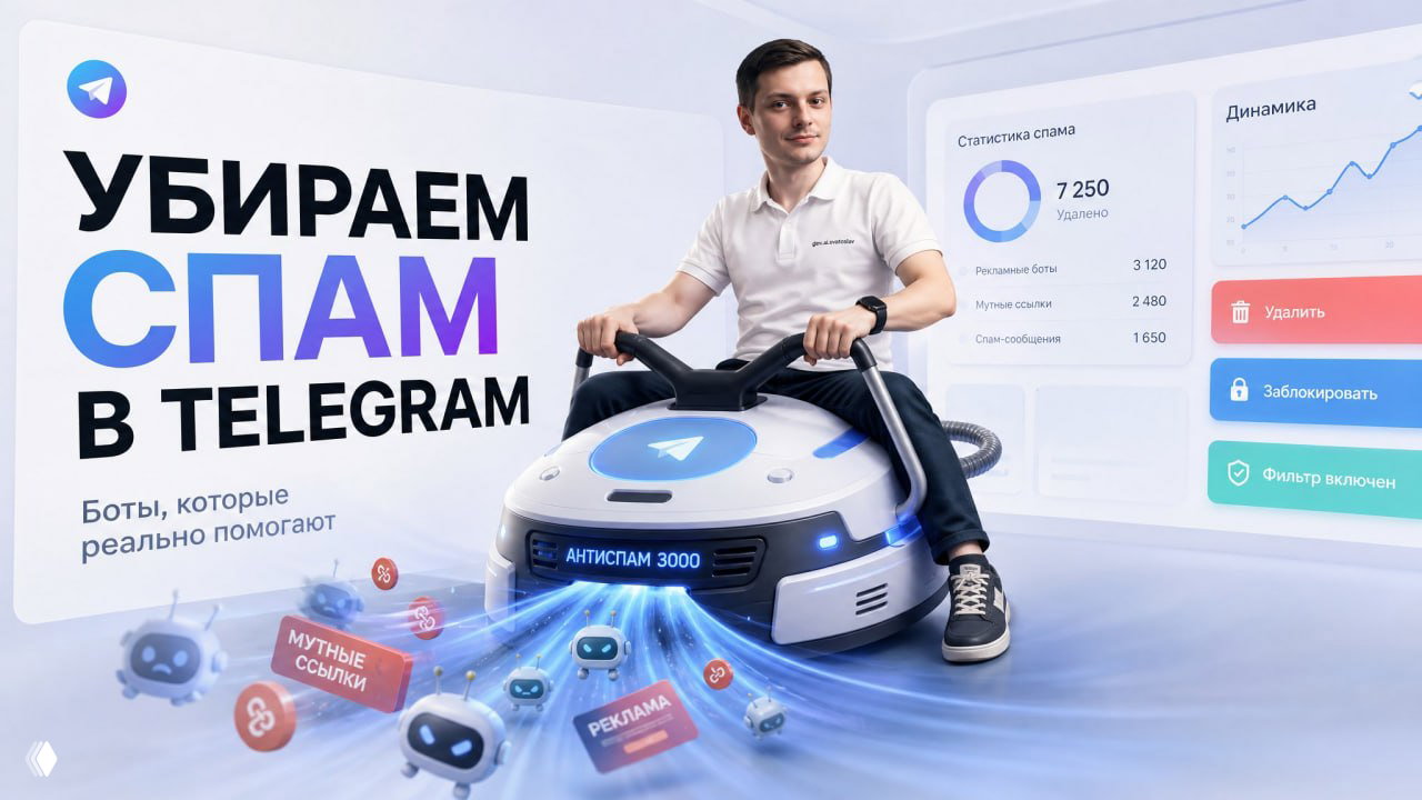 Кажется, у Telegram-спамеров начался сезон охоты.
