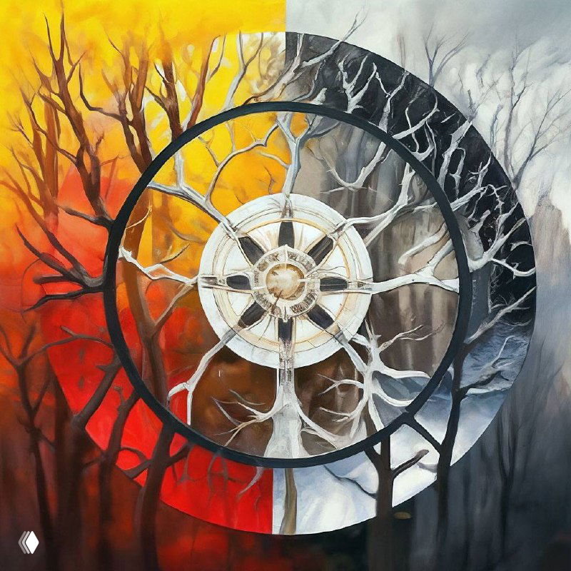 Шаманское колесо: мудрость четырёх стихий