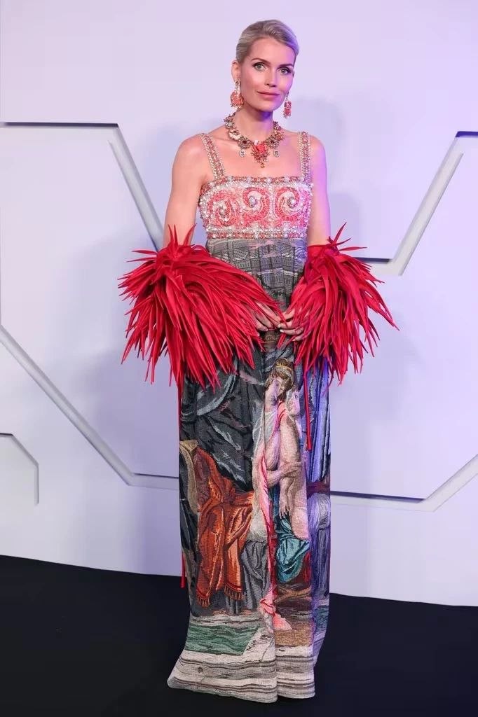 Китти Спенсер на Балу Роз — платье Dolce&Gabbana