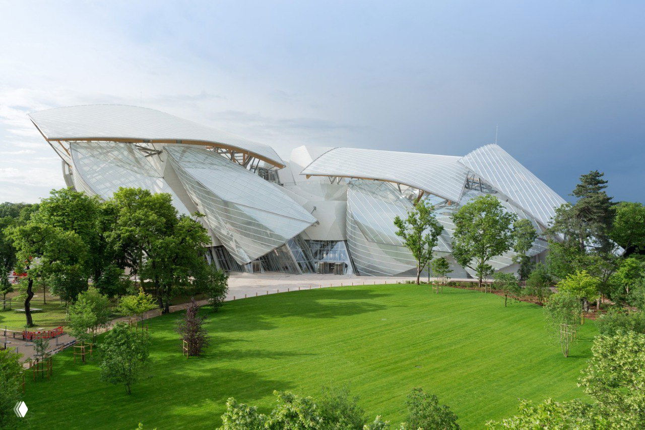 Резиденция Louis Vuitton в Булонском лесу