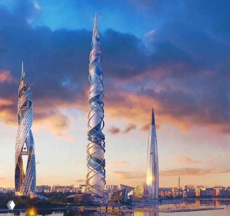 Две новые башни «Лахта Центра» к 2033 году