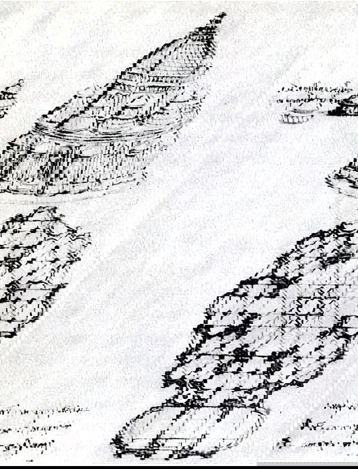 Леонардо и план собора Василия Блаженного