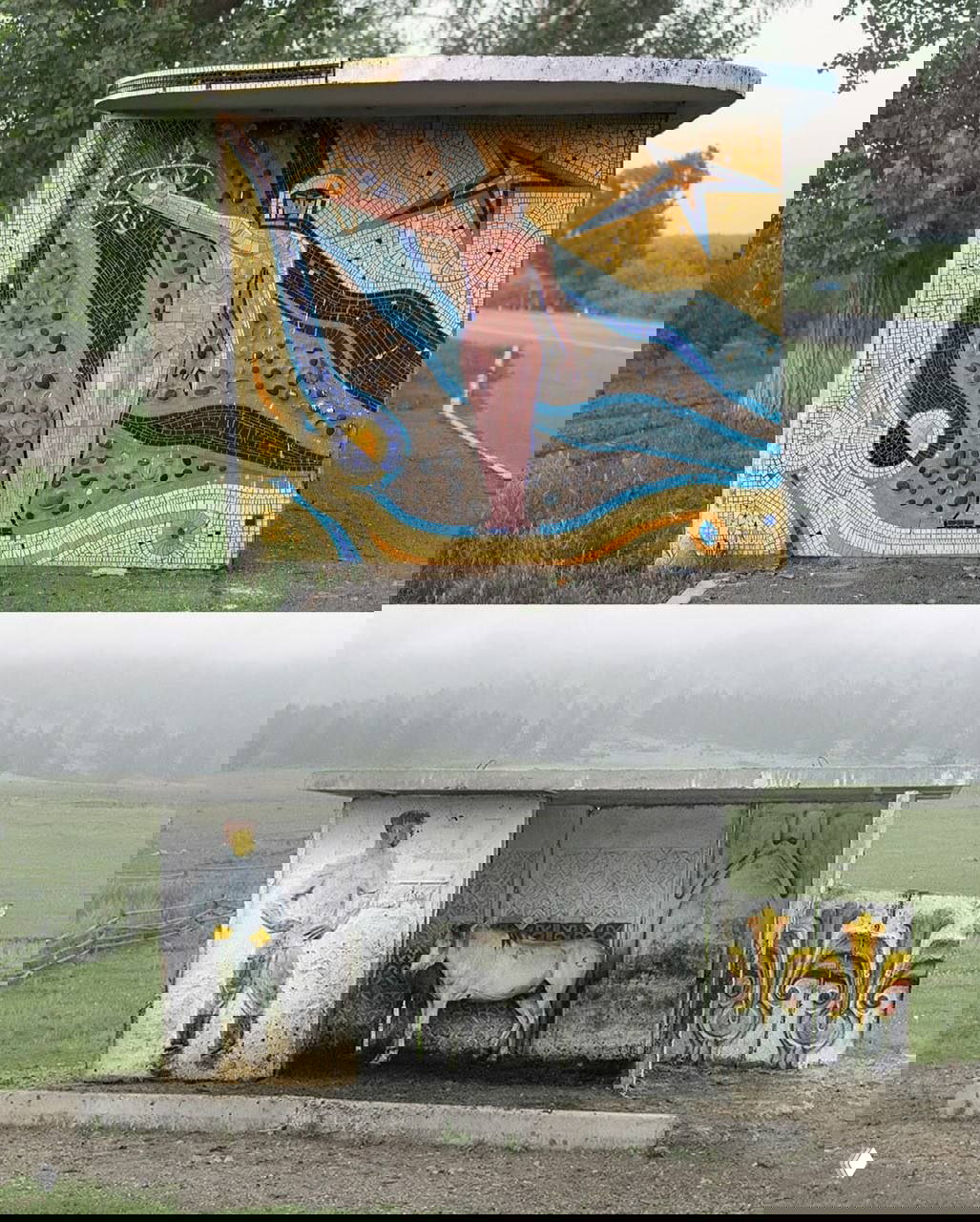 Проект Кристофера Хервига — сюрреалистичные остановки