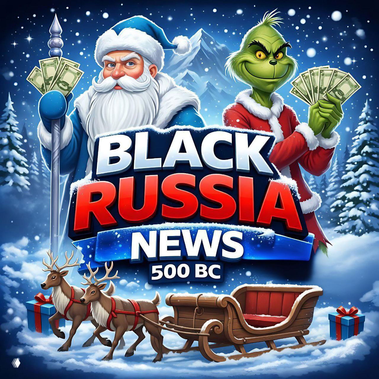 Каналы и чаты проекта Black Russia News 500BC