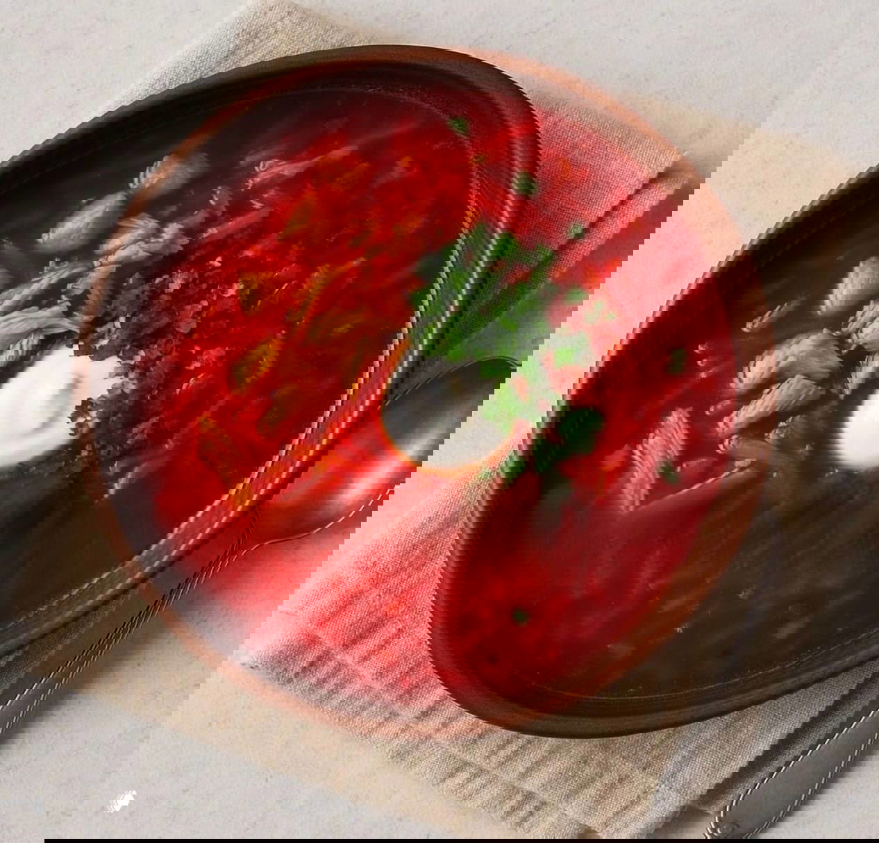 Борщ с курицей