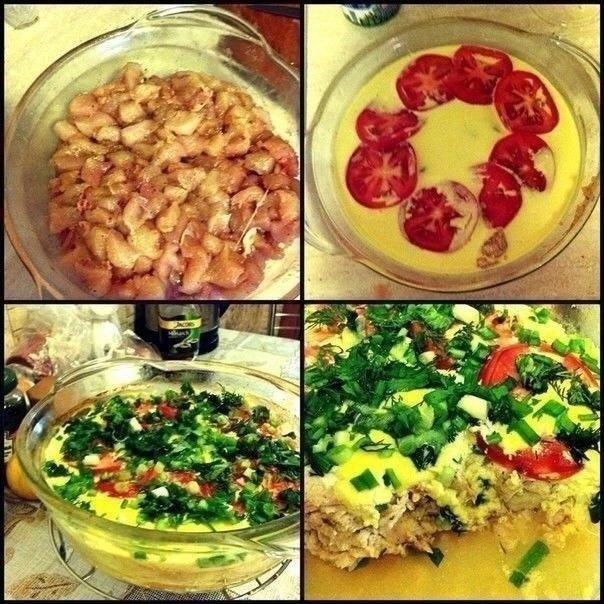 Запеканка из курицы — на ужин