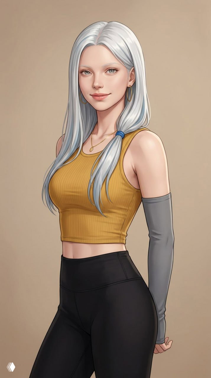 Semi-anime цифровая живопись